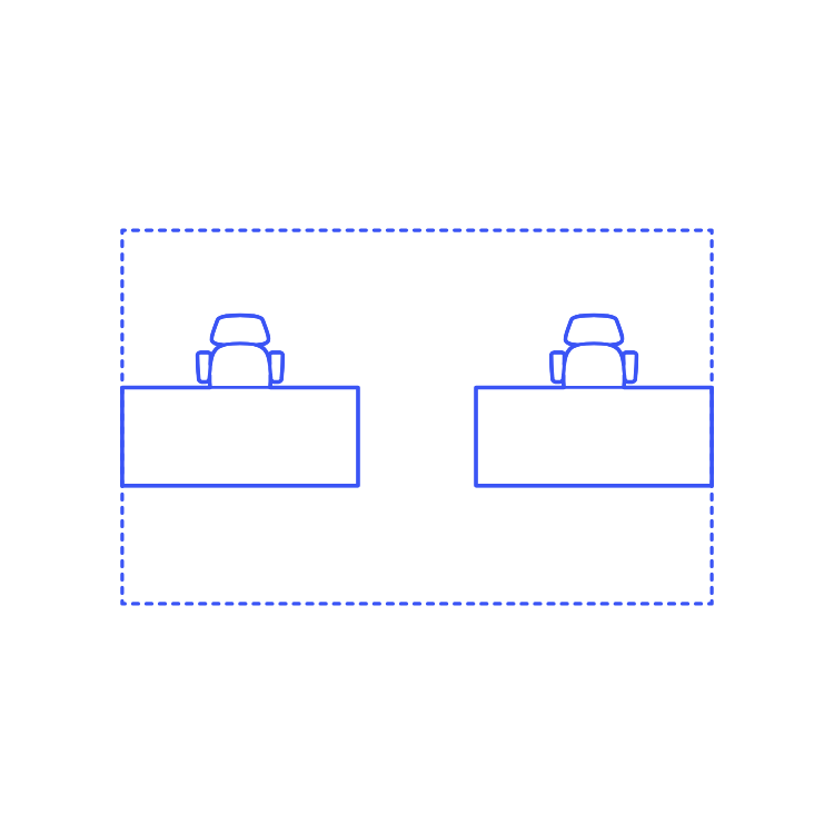 Layouts Private Offices Shared Split Center Silhouette Svg Vector Free Vectors